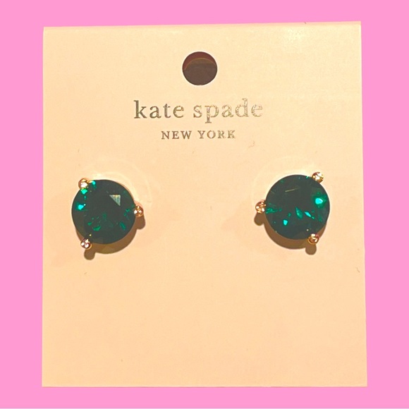 Brand New - Kate Spade earrings with KS carry bag - Picture 1 of 4